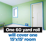 ScotchBlue Original Multi-Surface Painters Tape, 2 Inch Wide (1.88 In. x 60 Yds), 6 Rolls Blue Paint Tape Protects Surfaces & Removes Easily, Masking Tape for Indoor and Outdoor Use (2090-48TP6)