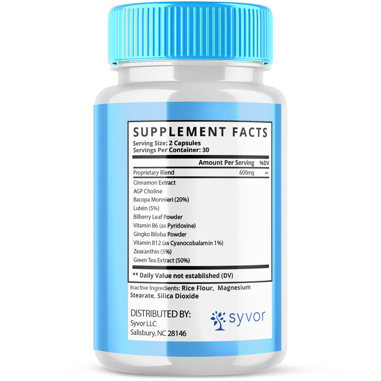 Memo Defender Capsules - Memo Defender Brain Support Advanced Supplement Pills - MemoDefender Maximum Strength Wellness and Health Blend of All Natural Ingredients for Maximum Results (60 Capsules)