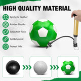 6 Pack Operation Deflated Christmas Soccer Ball with Pump for Child,Items Bulk Deals Soccer Balls,Classic Soccer Balls Size 5 with Mesh Sport Bag Pump Needle for Shoebox Gift Fillers Charity Donations