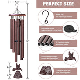 Memorial Wind Chimes with Hummingbird,Sympathy Gifts for Loss of Loved One,Windchimes in memory of a loved one prime,Condolences Remembrance Bereavement Funeral gift