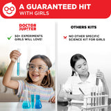 Doctor Jupiter Girls' First Science Experiments Kit for Kids Ages 4+