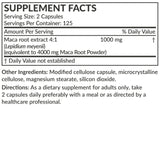 Futurebiotics Maca Root Extra Strength Supports Energy, Stamina & Reproductive Health, Non-GMO, 250 Vegetarian Capsules