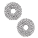 roborock 4 Pack Microfiber Mop Cloths for Q Revo, Qrevo MaxV, Qrevo S, Qrevo Pro, Qrevo Slim Qrevo S5V Robot Vacuum Cleaner, Mop Pad Replacement Accessories