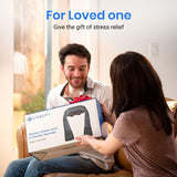 Etekcity FSA HSA Eligible Cordless Neck Massager with Heat for Pain Relief Deep Tissue, FSA Wearables, Rechargeable Shiatsu Back Shoulder Massage Tool, Best Gift for Mother, Father, Women, Men