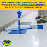 Zep Spray Mop Refill and Floor Cleaner - 1 Gallon (Case of 2) ECZUMSF1282 - Professional Grade Versatile Multi Surface Fresh Scent Cleaner and Deodorizer