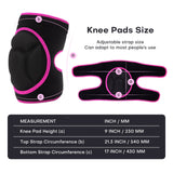 YKTSUJ Women Men Knee Pad Suitable for House Working, Floor and Carpet Cleaning, Gardening Maintain, Construction Work, High Elastic Fabric Men Knee Pads Protect Knee Safety