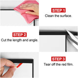 ToLanbbt Rubber Edge Trim U Channel - 1/16" Self Adhesive Sheet Metal Edge Guard Protector, EPDM Seal Strip for Car Doors, Steel Plates, Glass, Hatches, Table Corners, Fit 1/16"(1.6mm), 40Ft, Black