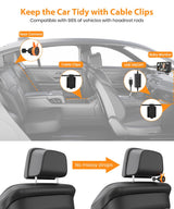 Babyvue USB Baby Car Camera Plug-Play, 4.5" 1080P Easy Setup Backseat Camera with Flexible 360 Rotation, Clear Picture Rear Facing Car Seat Baby Monitor