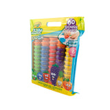 Crayola Silly Scents Dough 60pk x 1oz, Christmas Gifts & Party Favors, Kids Toys for Party Favor Bags, Play Dough & Modeling Clay, Allergen-Friendly, Non-Toxic, Halloween Creativity Alternative