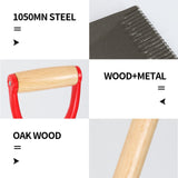 HANTOP Flat Spade Garden Shovel Edging Shovels for for Gardening and Edging