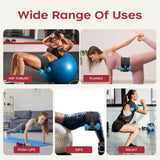 INDEEMAX Hip Thrust Belt, Booty Trainer for Women Men, Portable Exercise Hip Thrust Pad for Dumbbells Kettlebells Weights Plates, Adjustable Glute Workout Equipment Band for Home Gym