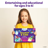 Skillmatics Search and Find Disney Princess Educational Game - Reusable Preschool Learning Activities, Christmas Toys, Art & Crafts, Gifts for Toddlers & Kids of Ages 3, 4, 5, 6