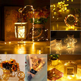 innolife LED Fairy String Lights Battery Operated Timer with Remote Control