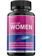 Helix Heal Libido Booster for Women Fast Acting with Horny Goat Weed - Female Desire Pills with Maca Root, Tribulus Terrestris, Ginseng and Hornygoatweed Women - Hormone Balance, Made in USA (60 ct)
