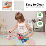 WASJOYE Office Chair Mat for Carpet, 30" x 48" Chair Mat for Carpet with Non-Slip Studded for Home and Office Low Pile Carpet
