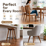 VIUME 32 Pcs Chair Leg Floor Protectors for Hardwood Floors Silicone Covers to Protect Wood Tile Floors Scratches Felt Pads Furniture Leg Caps Reduce Noise (Fit:1.3"-2")