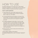 Foundation by No Makeup Makeup | Conceal & Correct with Long-Lasting, Buildable Formula & Lightweight Soft Finish | Cruelty-Free, Vegan, Fragrance-Free | Porcelain