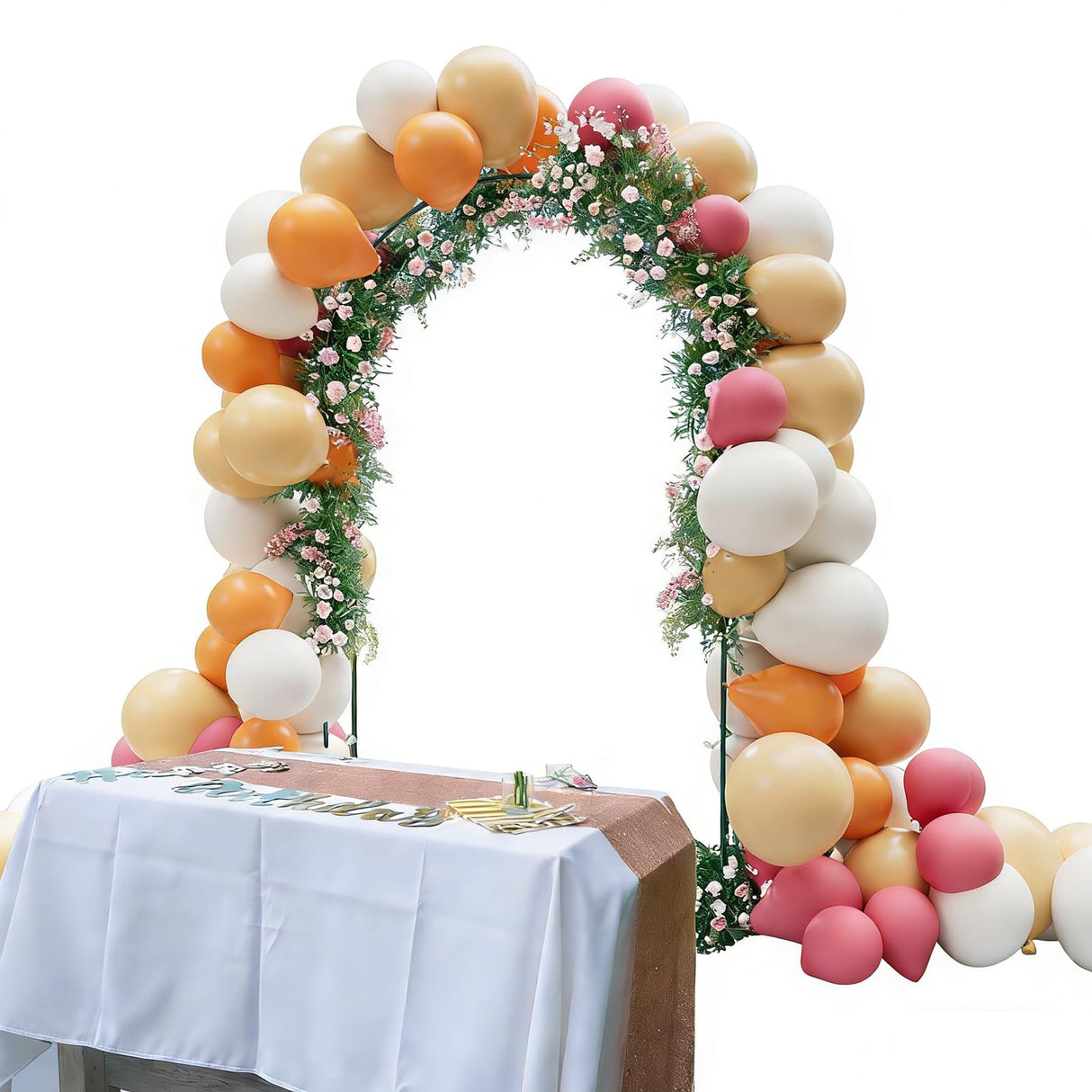 Heavy Duty Garden Arch Trellis for Climbing Plants Metal Garden Arbors