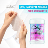 SEDLAV 99% Isopropyl Alcohol Wipes - 99% Rubbing Alcohol Wipes for Tech Use (80 Count Pack)