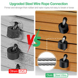 RELIANCER 12' Wooden Garden Pathway,Outdoor Roll Out Cedar Straight Walkway,Patio Path Decorative Garden Boardwalk Walkways,Weather-Resistant Roll Up Beach Wood Road Floor,Wedding Party Pathways