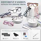 livho High Tech Blue Light Glasses - Advanced 99% Blue Light Blocking Computer Glasses - Anti Eyestrain & UV Glare Protection