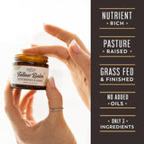 The Maple Valley Beef Tallow For Skin | Tallow and Honey Balm | Grass Fed & Finished Tallow Face Moisturizer with Beeswax and Raw Honey | Unscented, 2 oz