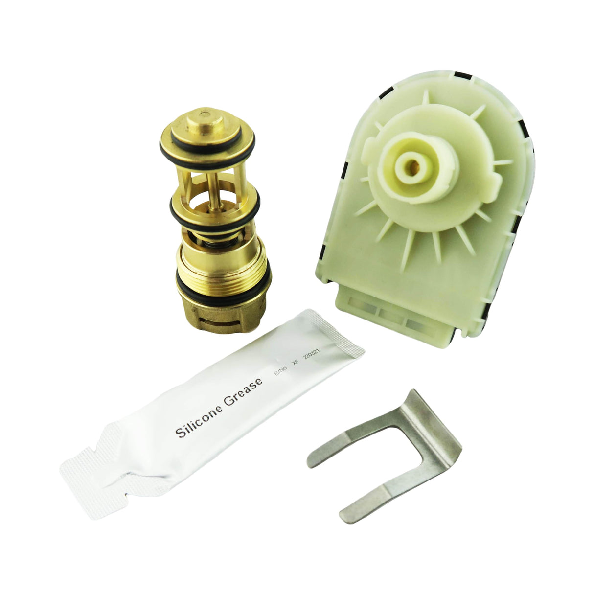 HTS - Baxi Potterton Main Boiler Diverter Valve Cartridge + Actuator Motor 7656807 720003100 7216534 248733