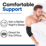 Elbow Splint Tendonitis Elbow Brace | Cubital Tunnel Brace for Sleeping | Tennis Elbow Brace Support & Compression Sleeve Elbow Immobilizer for Ulnar Nerve | Tennis Elbow Brace | Women & Men (SMALL)