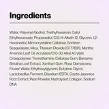 EARTHWARD Salmon DNA PDRN Collagen Pearl Mask | Hydrating Pink Glow Mask | for glass skin younger looking Korean Skincare 2.53 fl.oz