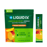 Liquid I.V.® Hydration Multiplier +Energy - Mango Tamarind | Electrolyte Powder Drink Mix | 1 Pack (14 Servings)