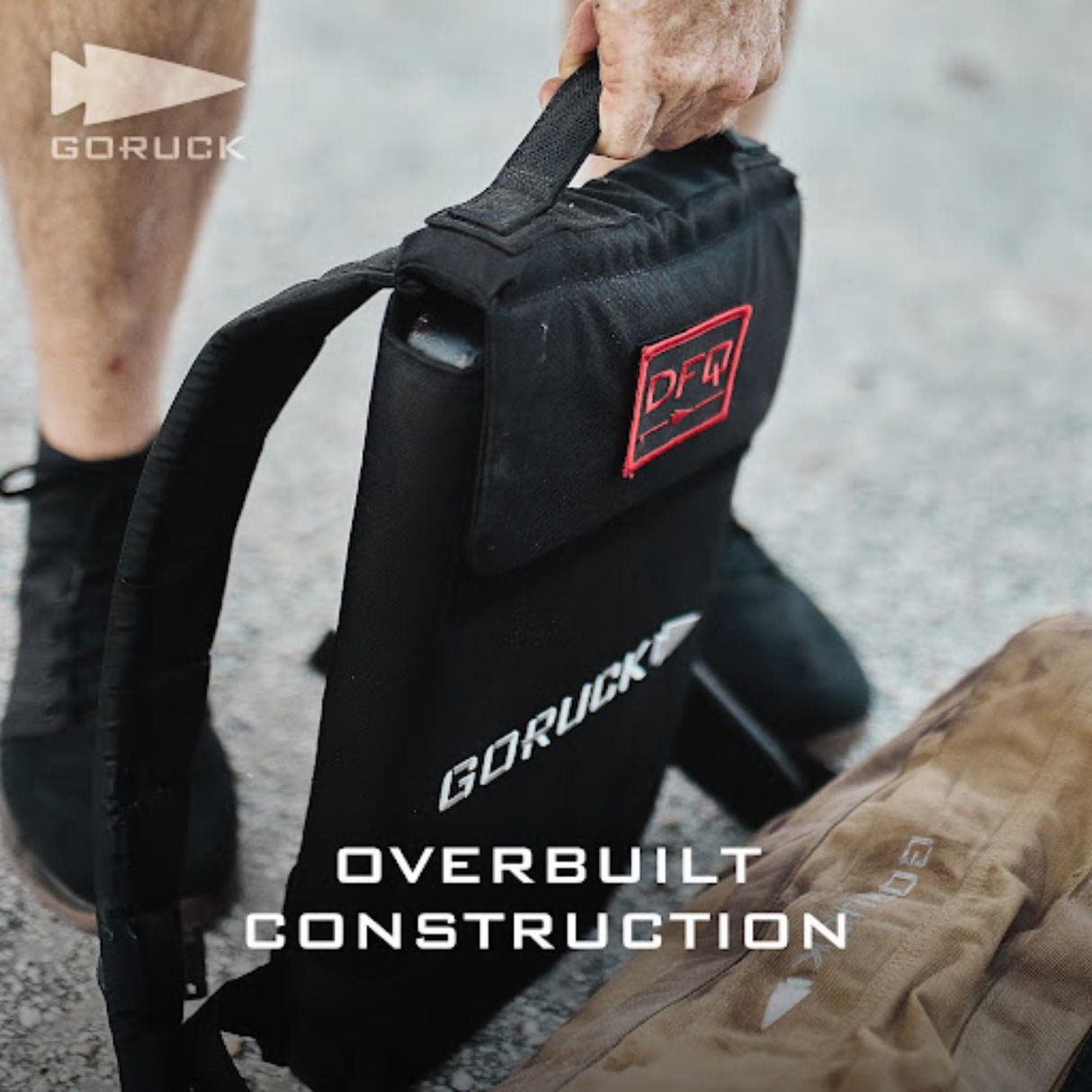 GORUCK Ruck Plate Carrier 3.0 - Streamlined Weighted Rucking Backpack w/Ergonomic Back Support & Extra Padded Straps - Compatible with GORUCK Ruck Plates