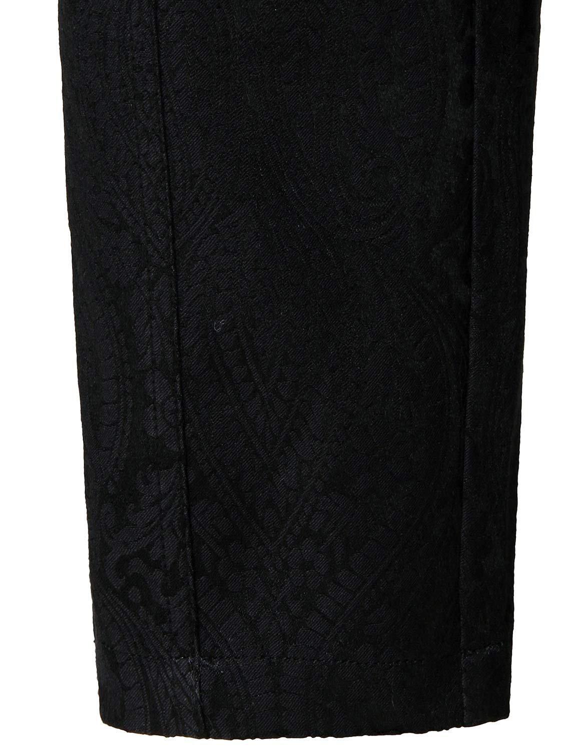 VATPAVE Mens Gothic Pants Cosplay Costume Steampunk Victorian Pants L Black