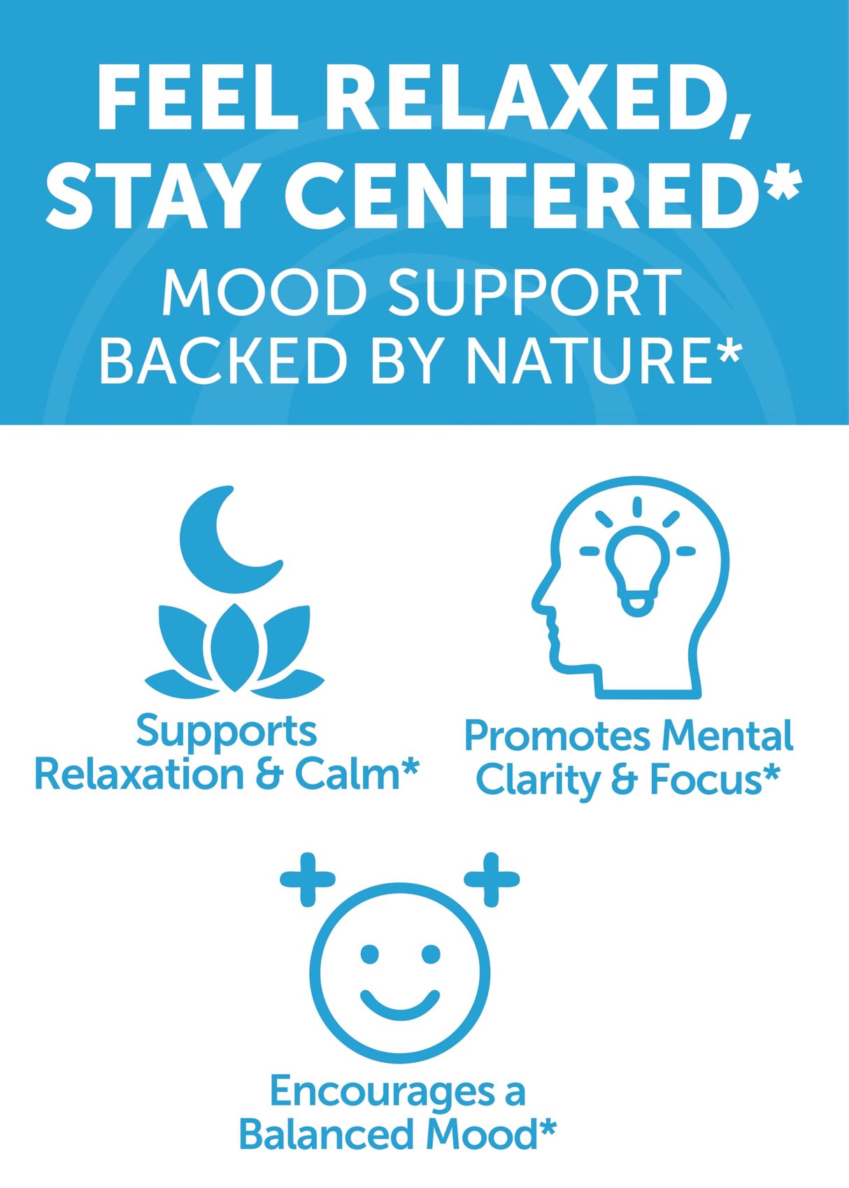 Lunakai USA Made Calm & Stress Relief Gummies – Delicious GABA + L-Theanine Calming Supplement for Adults & Kids – Natural Stress Support, 60ct