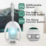 Facial Steamer, Face Steamer for Esthetician and Nano Ionic Portable Ozone Steamer for Face, Professional Facial Steamer for Home Facial Spa.