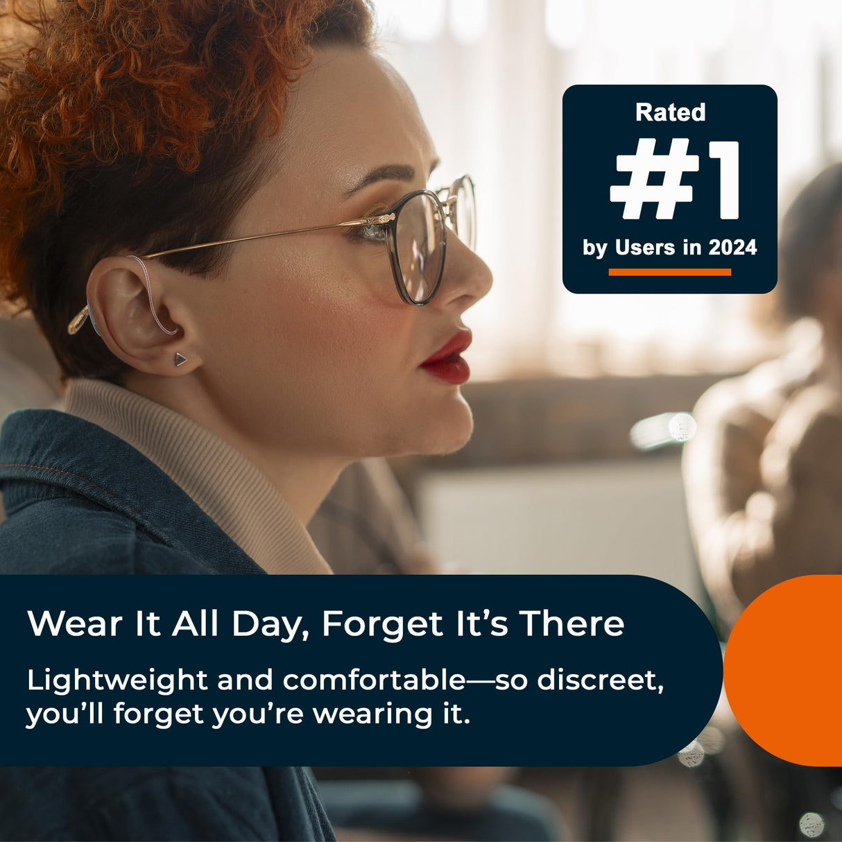 BIBIED OTC Hearing Aids – Rechargeable Hearing Aids for Seniors & Adult with Smart Noise Reduction, Superior Sound, Self-Fit, Nearly Invisible, for Mild to Moderate Hearing Loss (Grey)