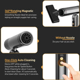 Hair Blow Dryer, QUICO 120-240V Global Dual Voltage Hair Dryers for Women, 5X Faster 120000 RPM BLDC Blow Dryers, 500 Million Negative Ions, High-Speed Mini Hair Dryer, Cold/3 Heating/3 Speed Settings