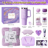 Birthday Gift for Women, Luxury Self Care Spa Gift Basket with Blanket for Mom, Wife, Sister, Friend, Girlfriend, Grandmother, Get Well Soon & Christmas gift for Her