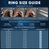 Egnaro Men's Silicone Rings, 8mm Wide Two Tone Rubber Wedding Band for Him