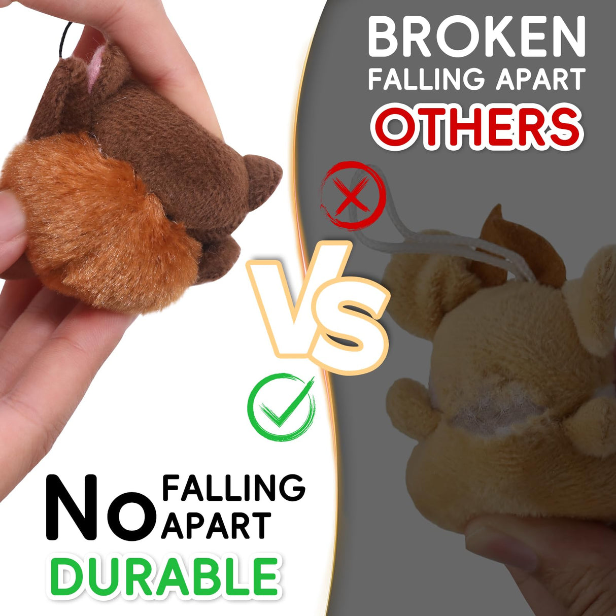 JoyRapt 24 Pack Small Stuffed Animals Bulk Gifts for Kids (2.3/2"-2.5/3.5" Each), Party Favors Toys for Girls, Easter Basket Stuffers Christmas Stocking Plushies (24PCS)