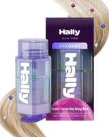 Hally Hair Gem Pen Kit with 240 Stick-On Hair Gems and Stamper Tool