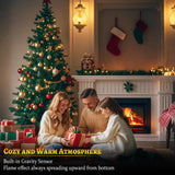 HoogaLife Flame Light Bulbs, Warm Flickering Light Bulbs Effect of Real Fire, E26 Led Flame Light Bulb for Christmas, Halloween, Party Patio Porch Home Holiday Indoor & Outdoor Decorations-2 Pack