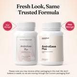 Nourished AndroEase Plus - Vegan Hormone Balance for Women - Zinc, Reishi, Green Tea and Saw Palmetto for Women - for Energy, Vitality, Facial Hair and Daily Wellness - 60 Capsules, Made in USA