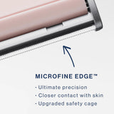 DERMAFLASH LUXE+ Sonic Dermaplaning Tool for Face Peach Fuzz Removal, Anti-Aging and Exfoliation, Icy Pink