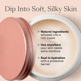 Josie Maran Whipped Argan Oil Body Butter & Divine Drip Honey Butter Balm Trio - 3-Piece Body Butter Gift Set with Skin Firming Creams in Blissful Beach, Golden Vanilla & Honey Fig (3 Piece Set)
