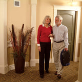 Carex Upeasy Seat Assist Plus - Chair Lift And Sofa Stand Assist - Portable Lifting Seat For Persons 200 Pounds to 340 Pounds, Provides 70% Assistance