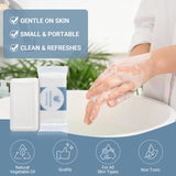 Kacctyen 600 Pcs 0.35oz Mini Bar Soap Bulk Individually Wrapped Bulk Hand Hotel Soap Bars Travel Size Toiletries for Hospitality Guest Bathroom Vacation Rentals