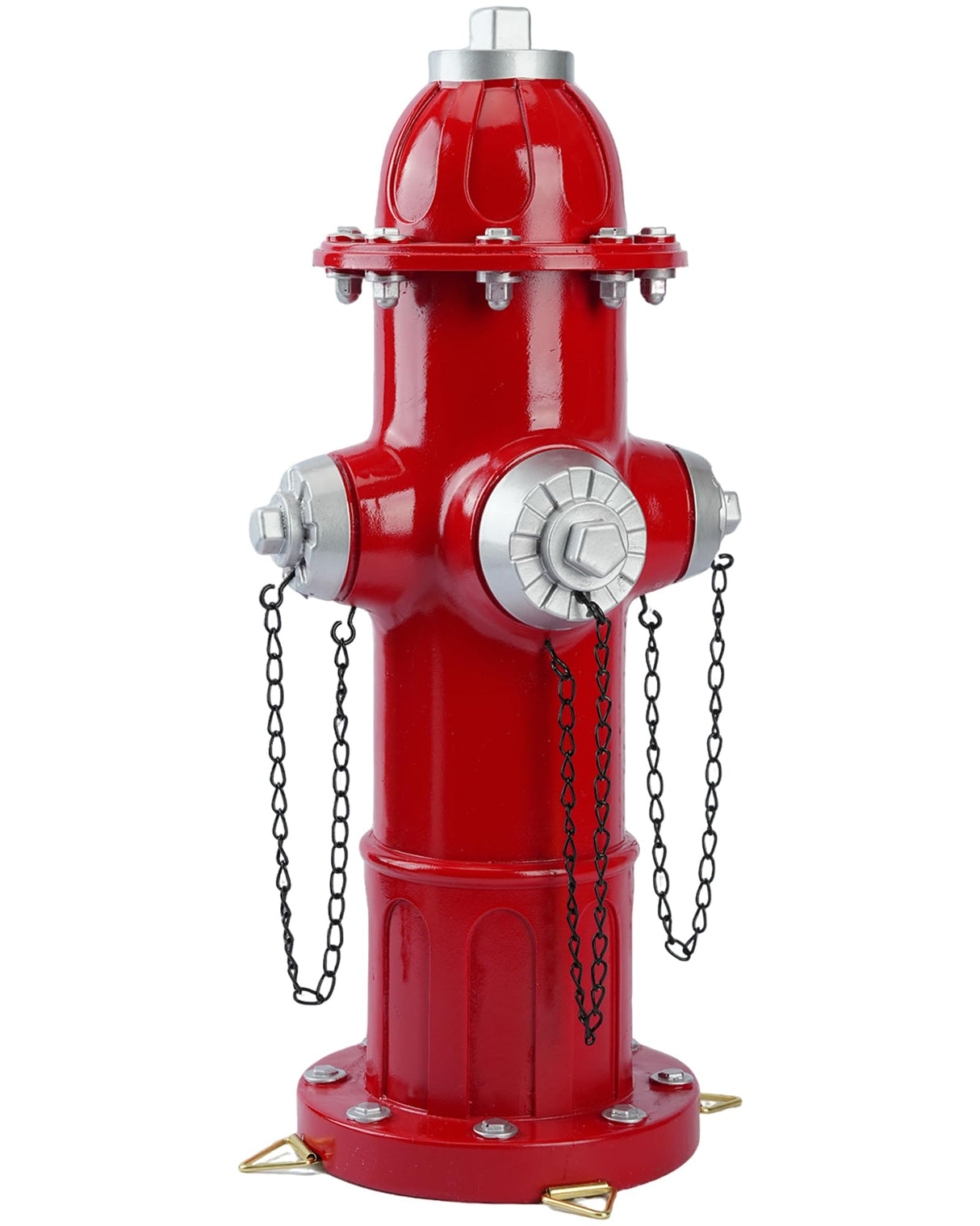 Elenon Garden Fire Hydrant Outdoor Statue Decorative for Dog to Peed on, 14.5" Fire Hydrant Puppy Pee Training Post, Gadrden Yard Lawn Backyard Ornament Decoration Firefighter Gifts for Men