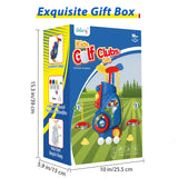 Liberry Toddler Golf Clubs Set Toy for 1 2 3 4 Years Old Boys Girls, Blue