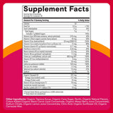 SmartyPants Organic Women's Multivitamin Gummies: Biotin, Probiotics, Methylfolate, Omega 3 (ALA), Vitamin D3, C, Vitamin B12, B6, A, K & Zinc, Inositol, Gluten Free, 120 Count (30 Day Supply)