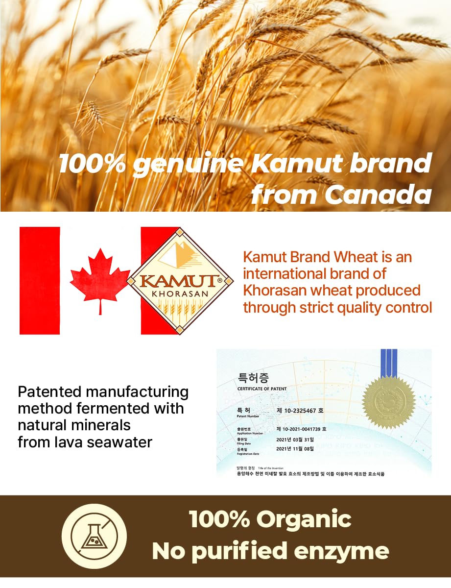 Health Friend Great KAMUT Brand Wheat Grain Enzyme Powder 2g * 30 Sticks
